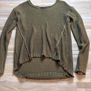 Women's Green and Khaki Jumper